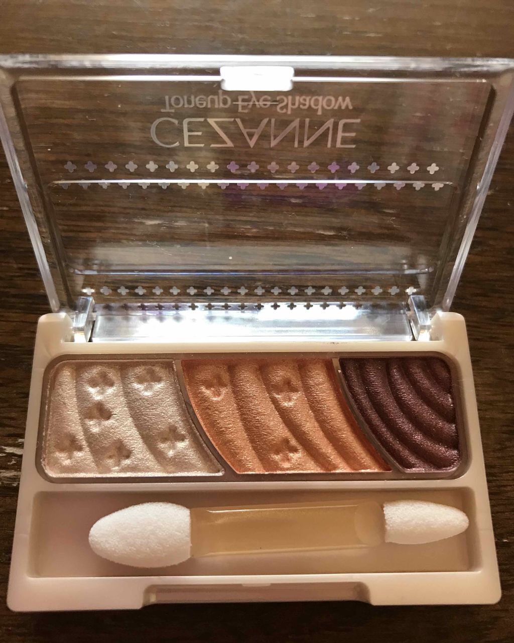 トーンアップアイシャドウ/CEZANNE/アイシャドウパレットを使ったクチコミ（1枚目）