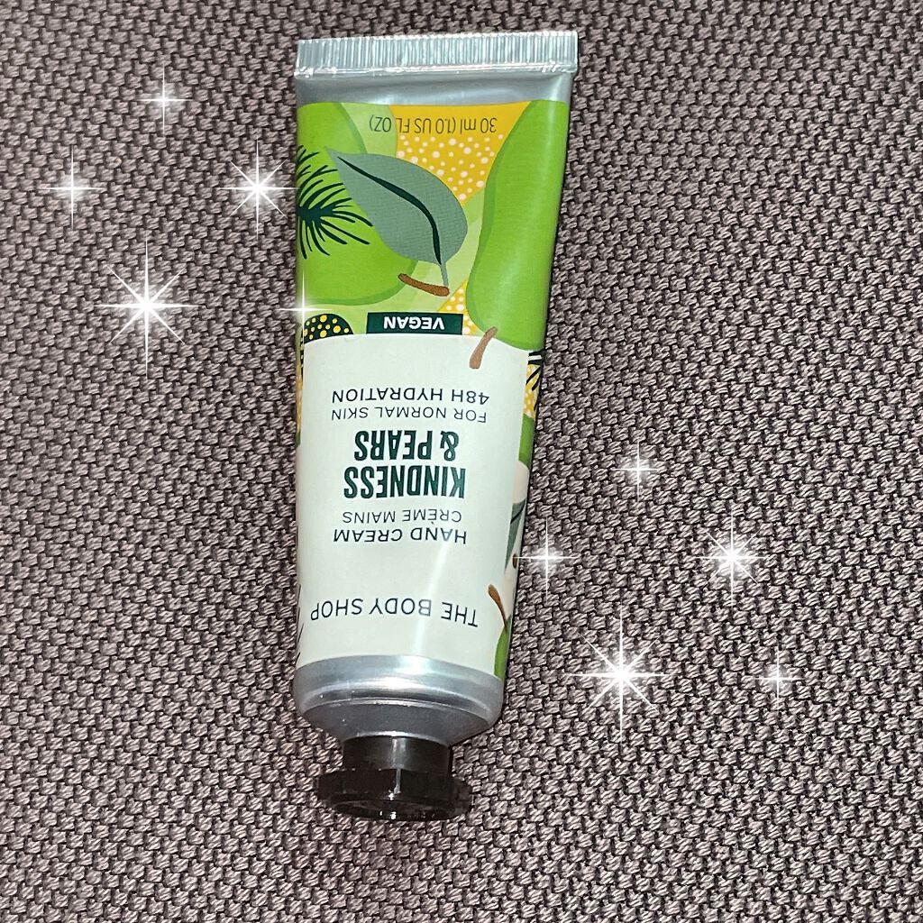 ハンドクリーム ペア/THE BODY SHOP/ハンドクリームを使ったクチコミ(1枚目)