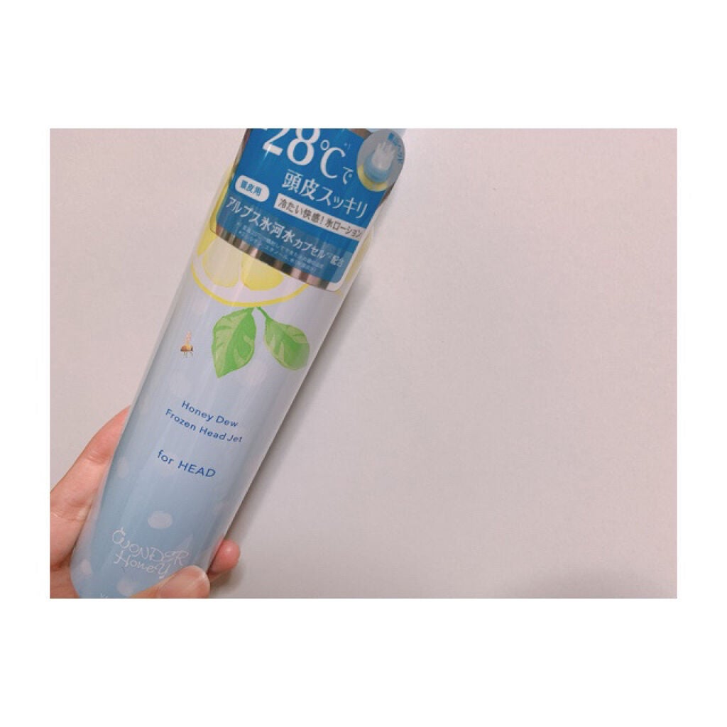 ワンダーハニー フローズンヘッドジェット/VECUA Honey/頭皮ローションを使ったクチコミ(1枚目)