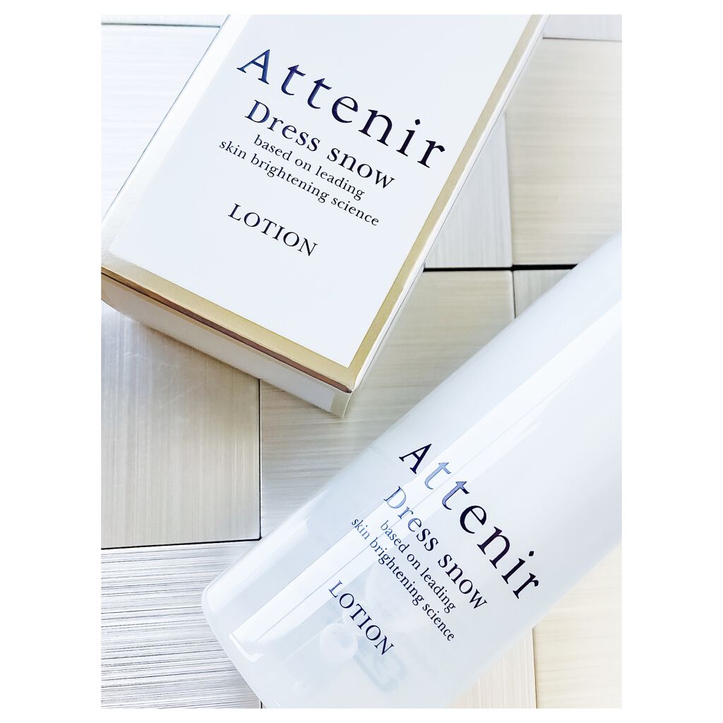ドレススノー ローション【医薬部外品】 /アテニア/化粧水を使ったクチコミ(3枚目)