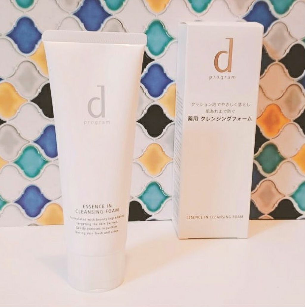 エッセンスイン クレンジングフォーム/d プログラム/洗顔フォームを使ったクチコミ(1枚目)