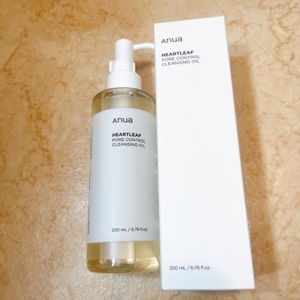 ドクダミ ポアコントロールクレンジングオイル/Anua/オイルクレンジングを使ったクチコミ(1枚目)