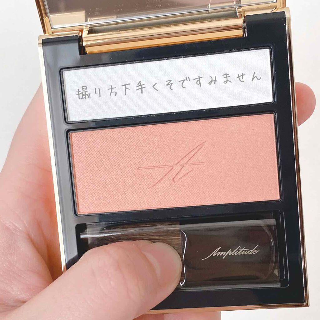 コンスピキュアス チークス/Amplitude/パウダーチークを使ったクチコミ(4枚目)