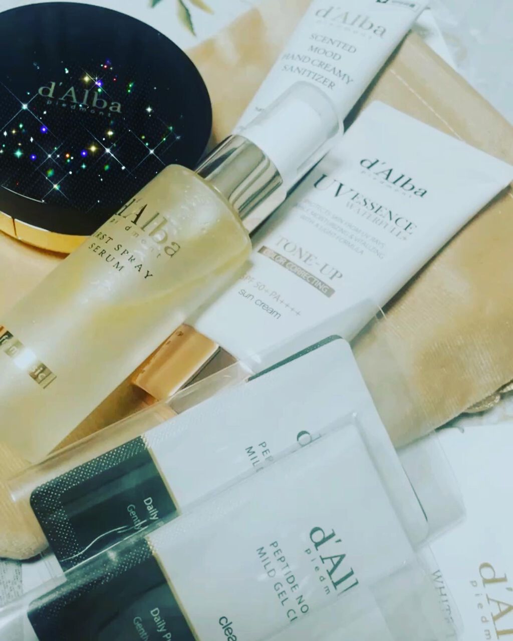 ダルバ ホワイトトリュフファーストスプレーセラム/ダルバ/ミスト状化粧水を使ったクチコミ（1枚目）