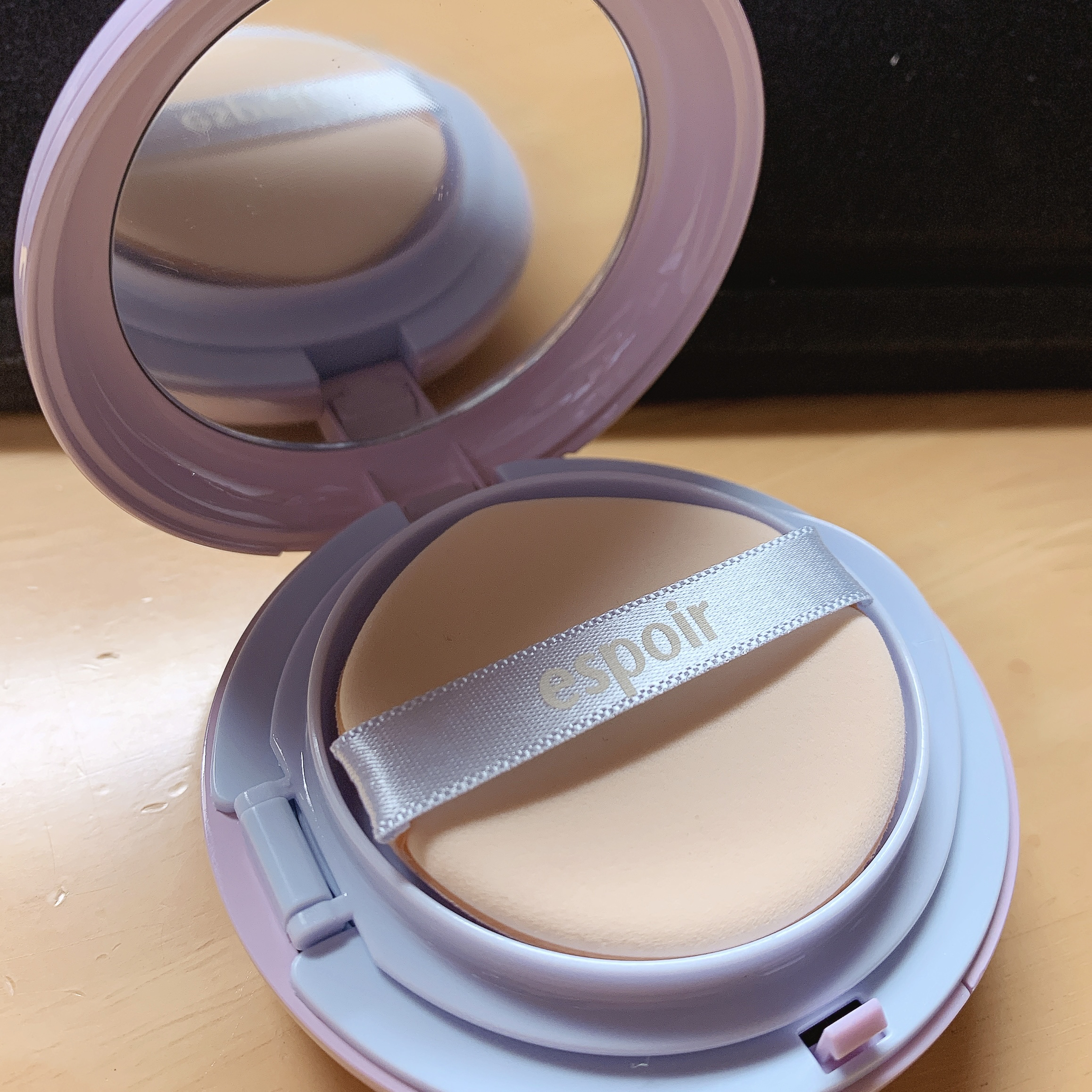 デューライクジェロー トーンアップクッション/espoir/化粧下地を使ったクチコミ（3枚目）