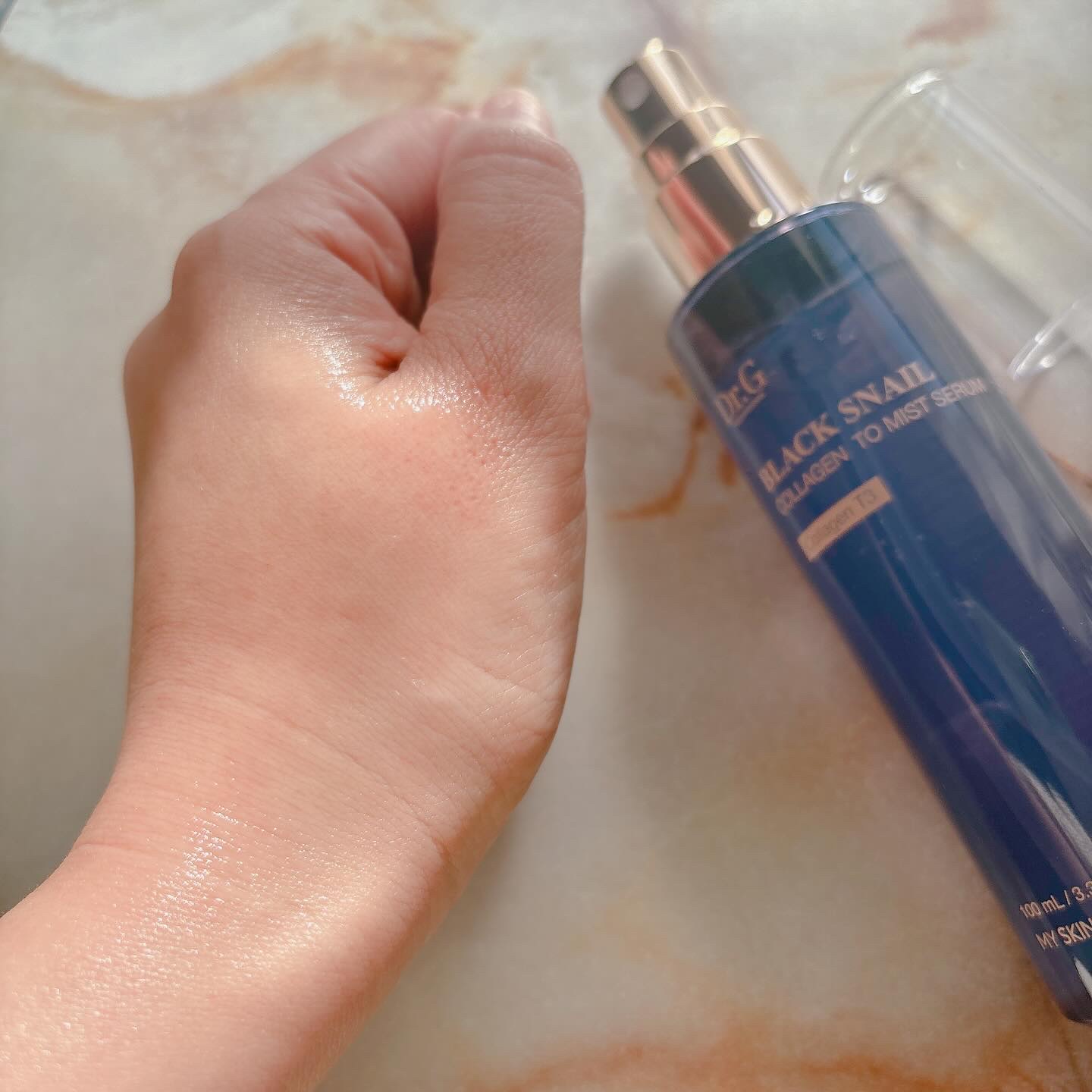 ドクタージー ブラックスネイル コラーゲンミスト/Dr.G/ミスト状化粧水を使ったクチコミ（3枚目）