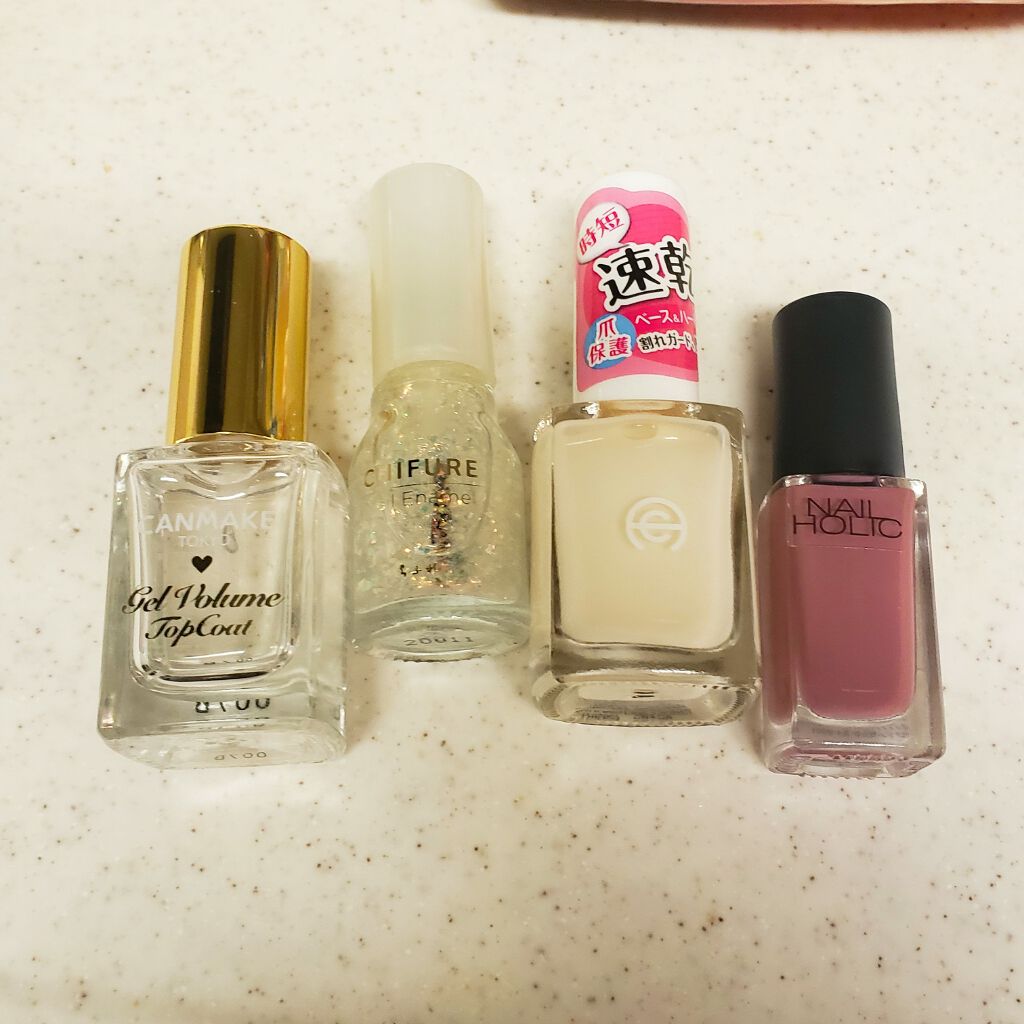 AC クイックドライベース＆ハードナー/AC MAKEUP/ネイルベースコートを使ったクチコミ（3枚目）