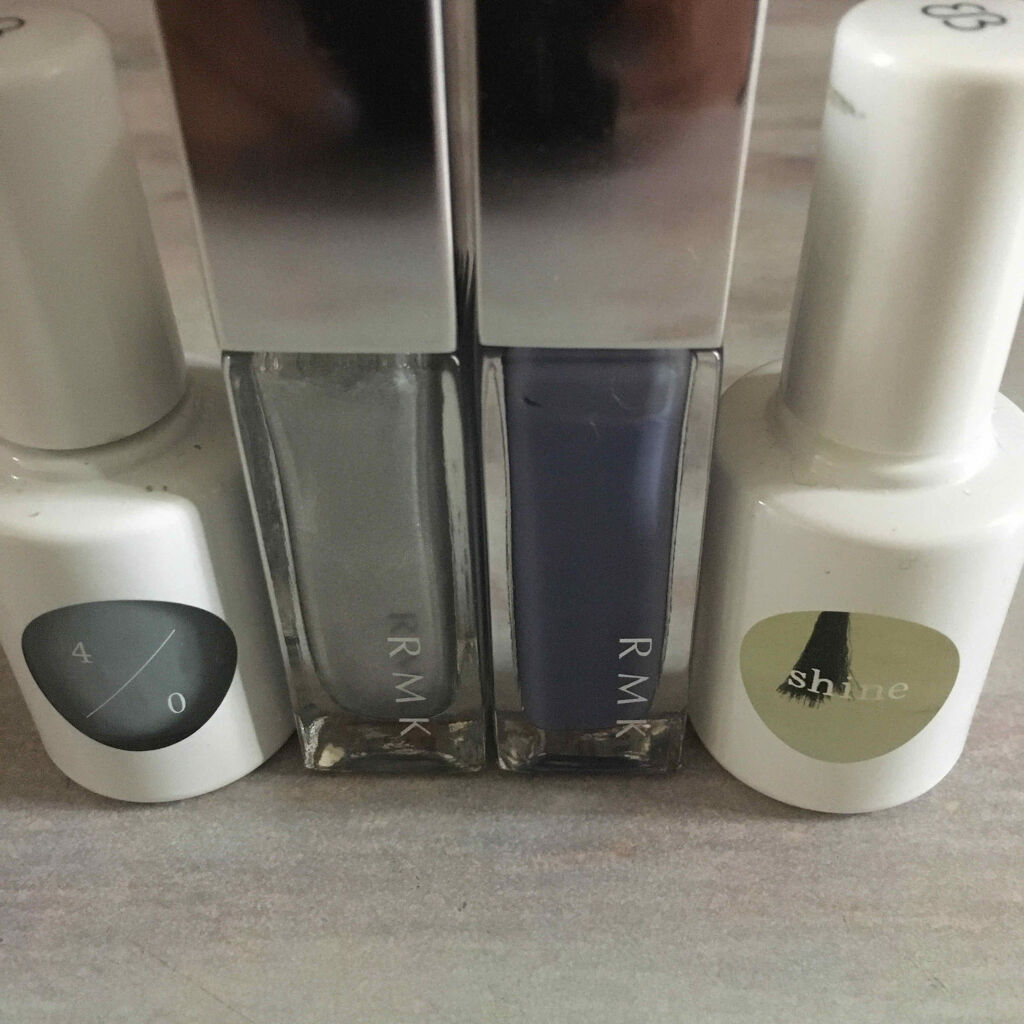 カラーベースコート ゼロ/uka/オールインワンネイルを使ったクチコミ（2枚目）