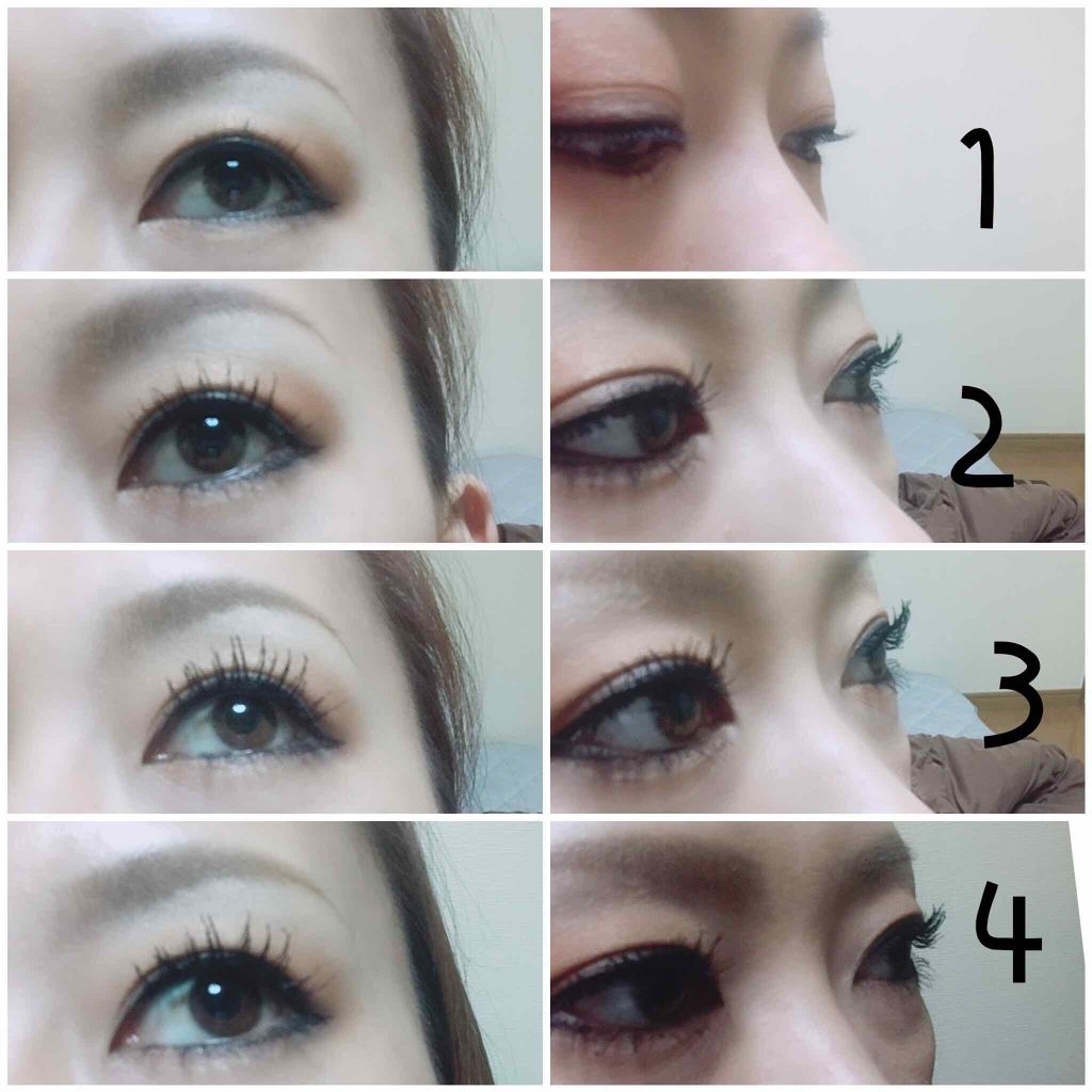 インク ブラック カラ/PERIPERA/マスカラを使ったクチコミ（3枚目）