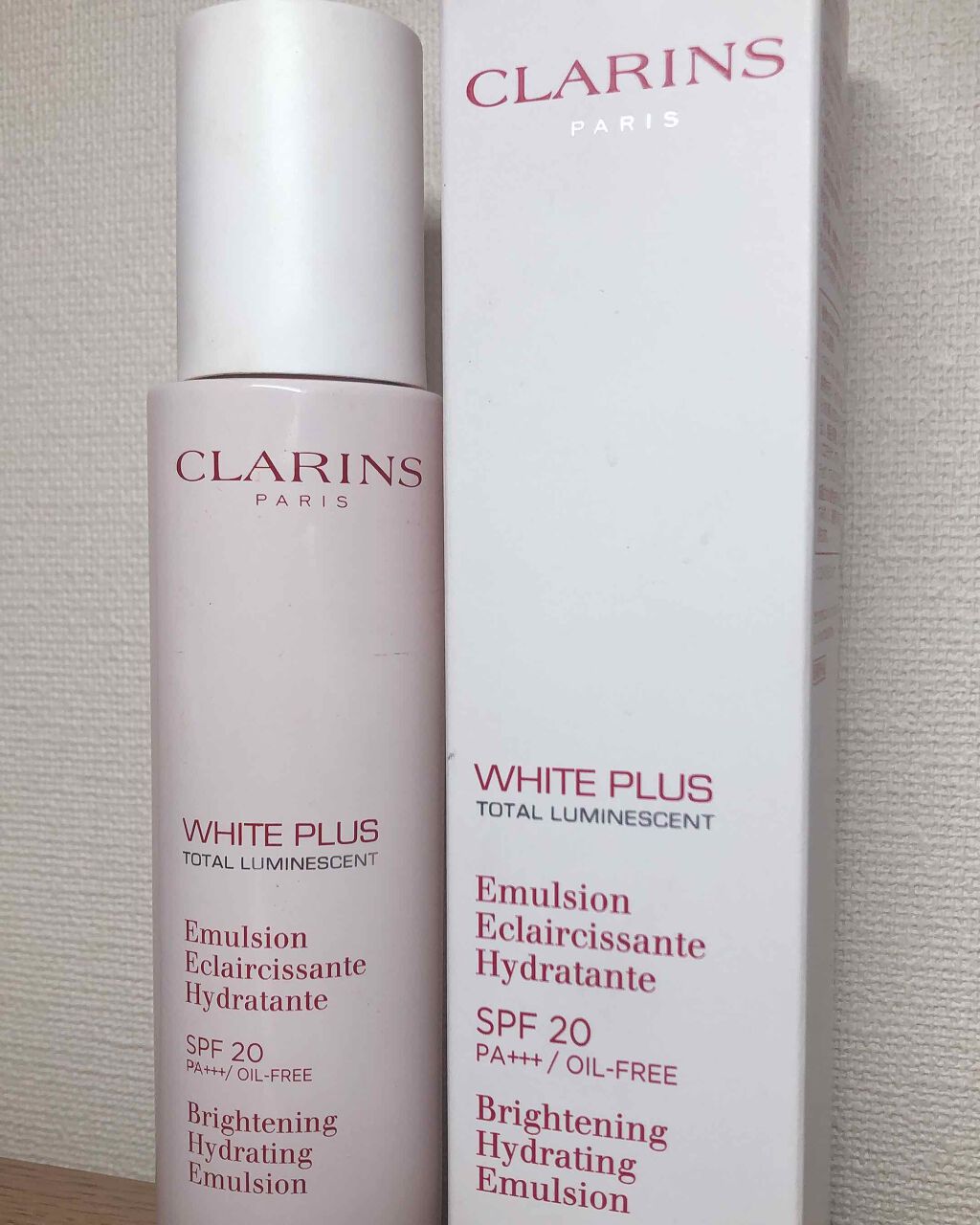 ホワイト-プラス ブライト デイ エマルジョン/CLARINS/乳液を使ったクチコミ（1枚目）