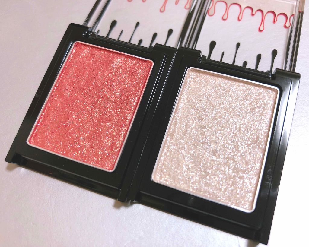 フィットジェルグリッター/KATE/ジェル・クリームアイシャドウを使ったクチコミ（2枚目）