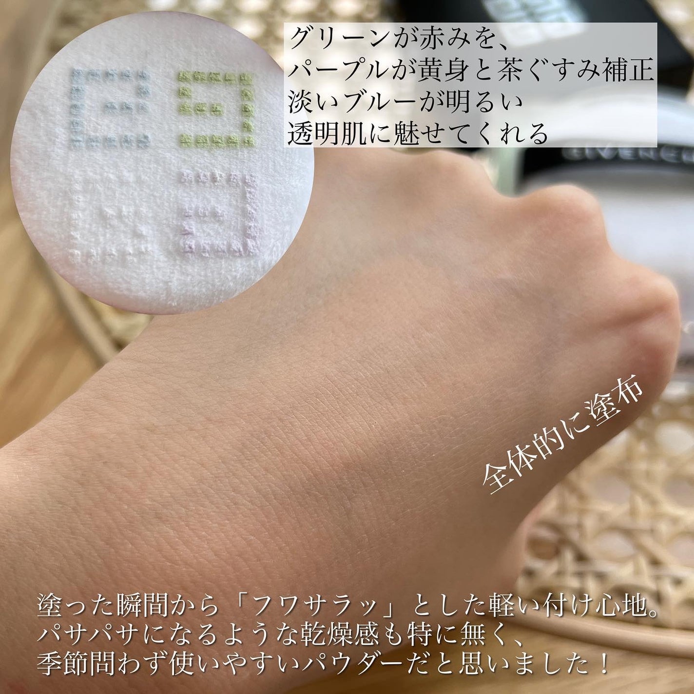 プリズム・リーブル/GIVENCHY/ルースパウダーを使ったクチコミ(4枚目)