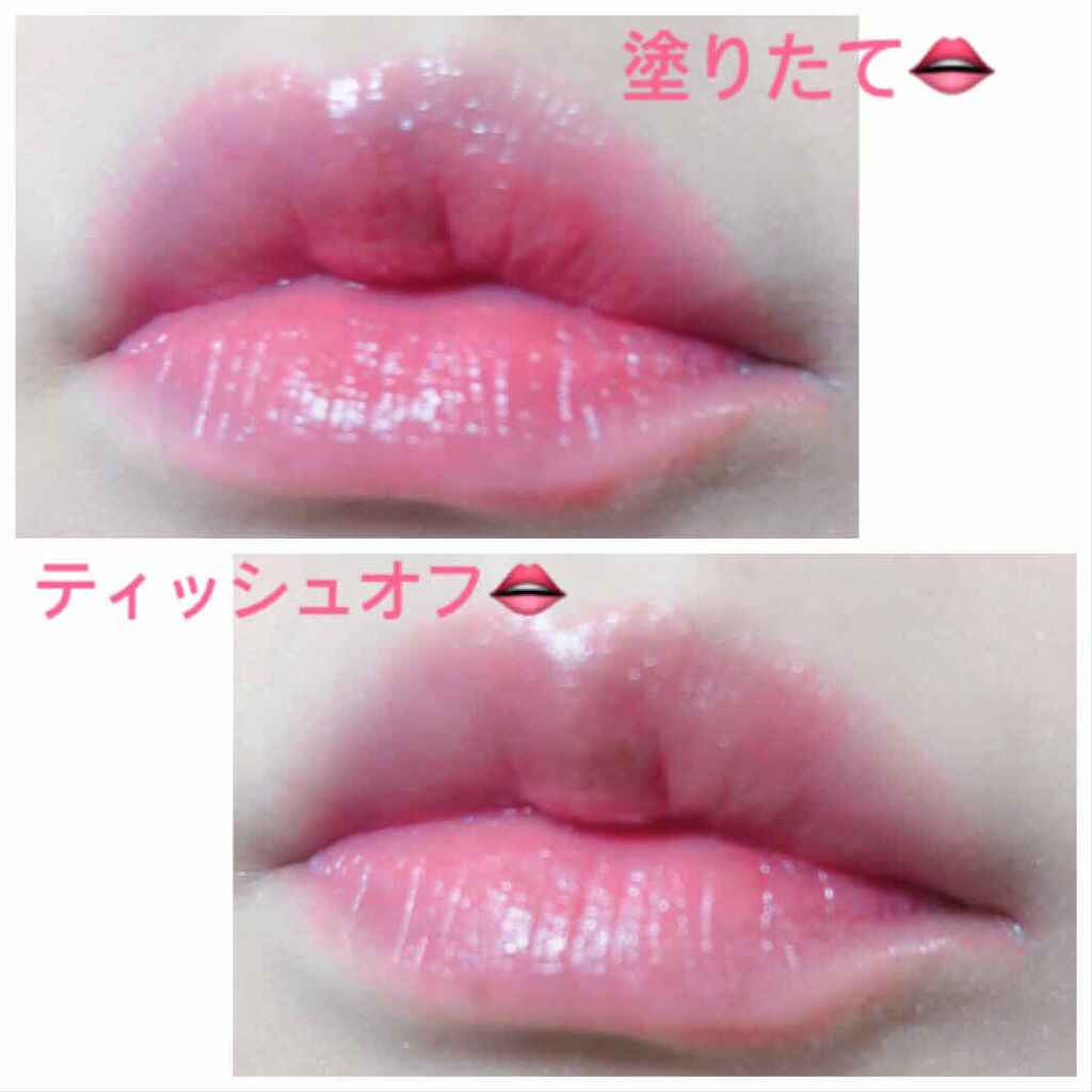 メルティールミナスルージュ（ティントタイプ） T03 ディアレストレッド/キャンメイク/リップティントを使ったクチコミ（2枚目）