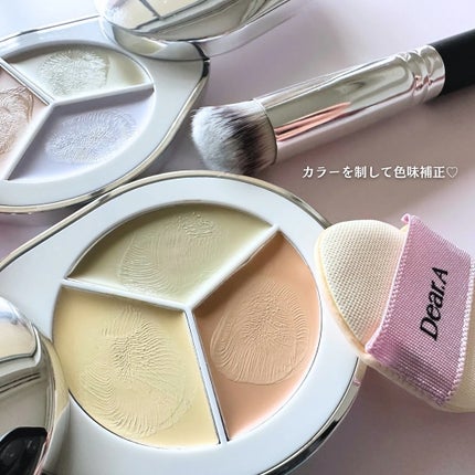 パーフェクトカバー コンシーラーパレット/Dear.A/パレットコンシーラーを使ったクチコミ(6枚目)