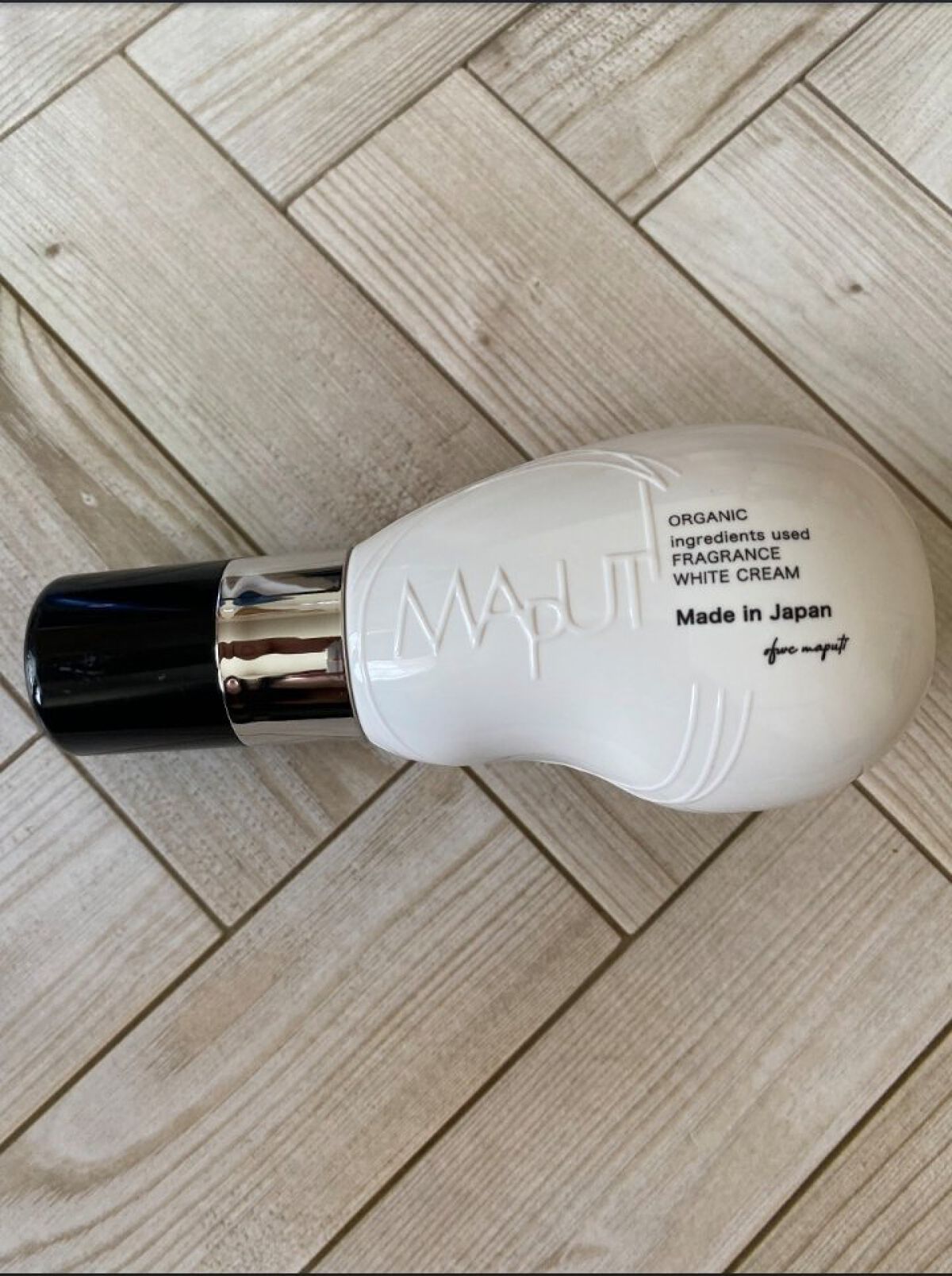 オーガニックフレグランスホワイトクリーム/MAPUTI/デリケートゾーンケアを使ったクチコミ(1枚目)