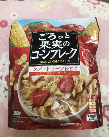 ごろっと果実のコーンフレーク/日清シスコ/コーンフレークを使ったクチコミ(1枚目)