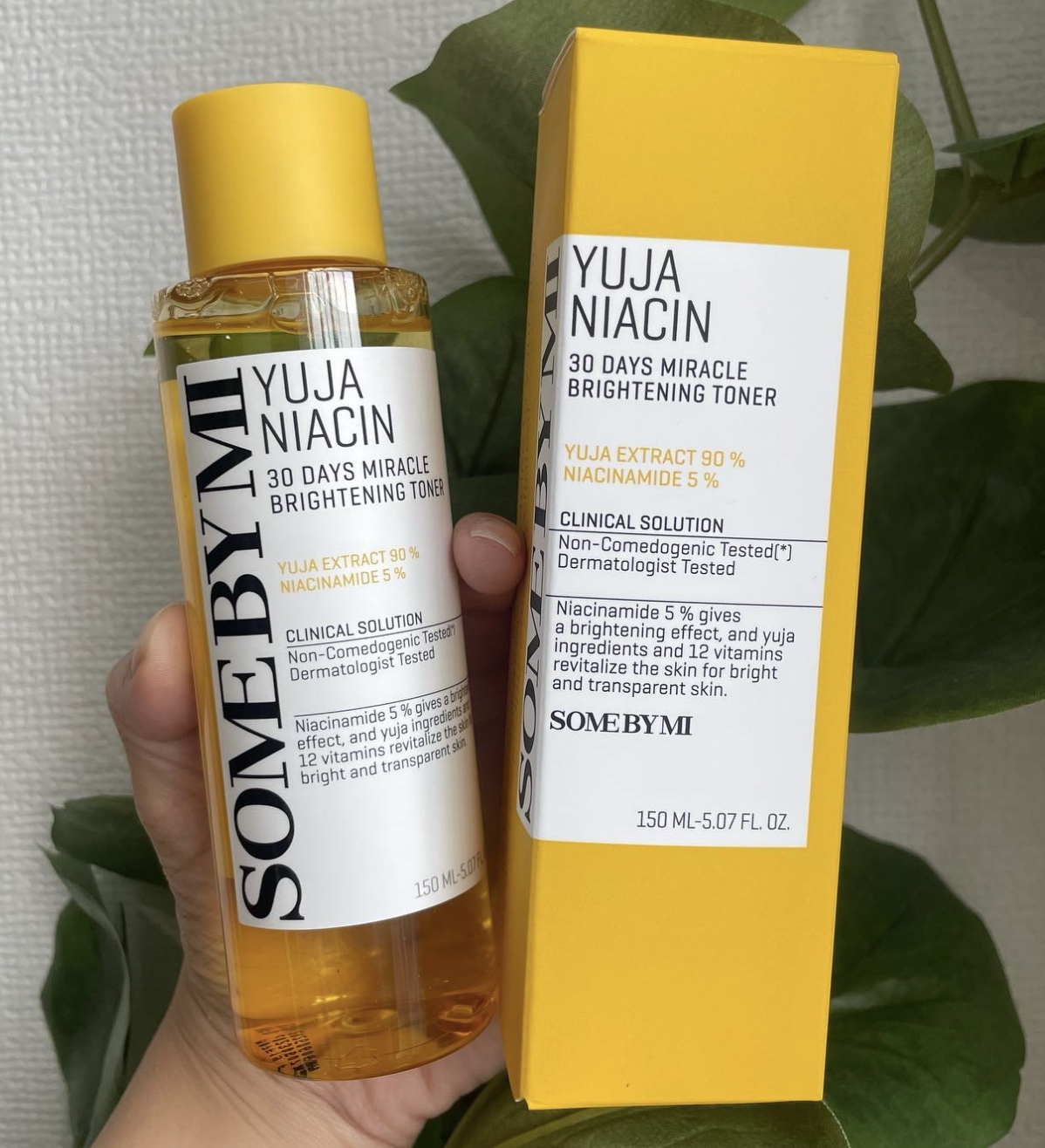ユズナイアシン30 デイズ ミラクルブライトニング トナー/SOME BY MI/化粧水を使ったクチコミ（1枚目）