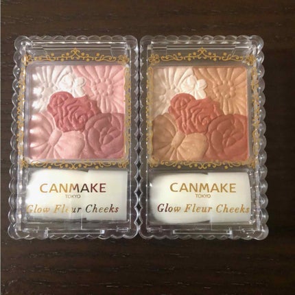 グロウフルールチークス/キャンメイク/パウダーチークを使ったクチコミ(1枚目)