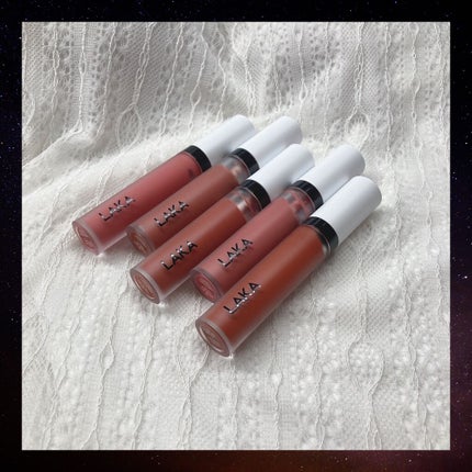 スムースマット リップティント/Laka/口紅を使ったクチコミ(10枚目)