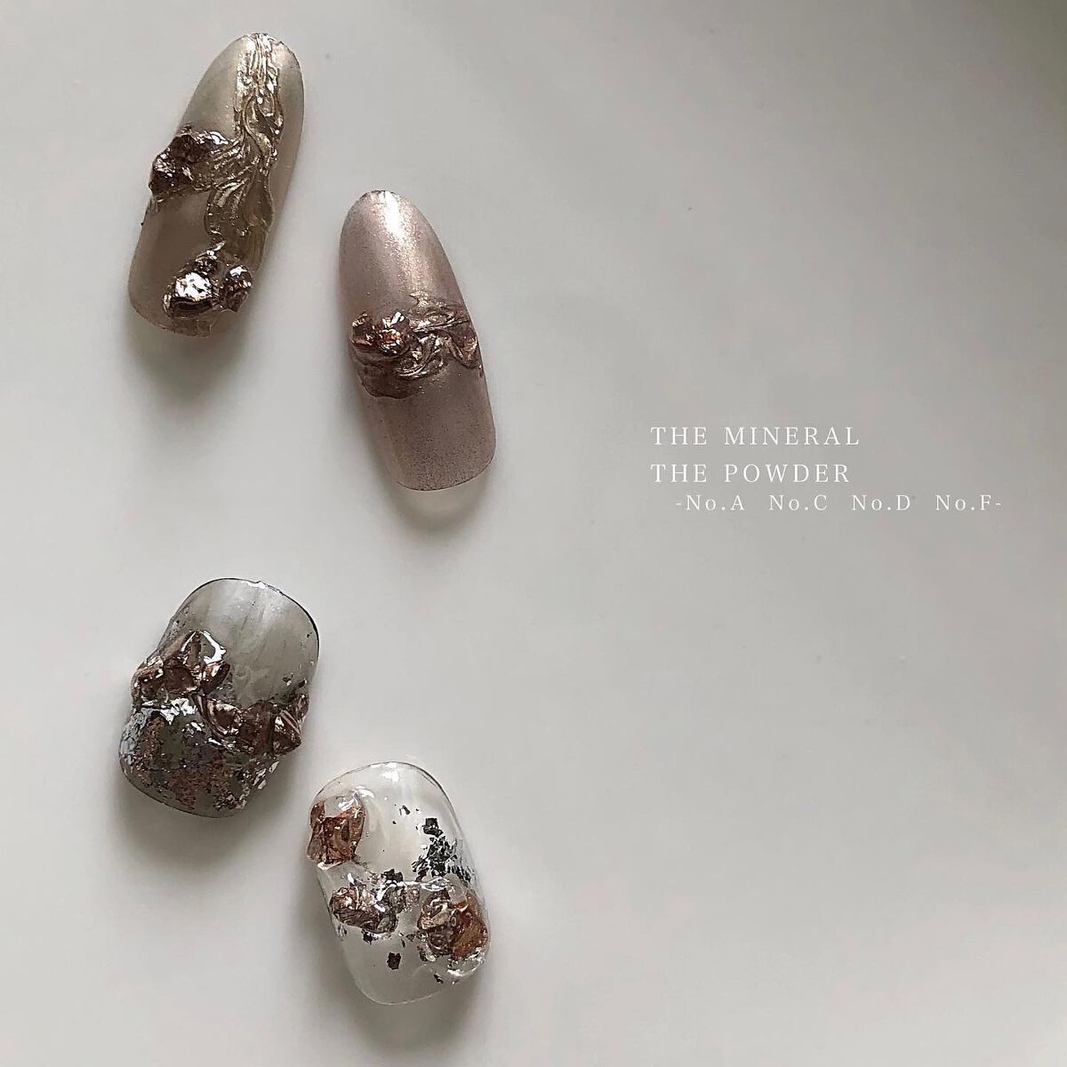 sato 🕊 self nail🫧🤍 on LIPS 「AN.LOOM(アンルーン)𝑇𝐻𝐸𝑀𝐼𝑁𝐸𝑅𝐴𝐿×𝑃𝑂𝑊𝐷𝐸𝑅..」(1枚目)