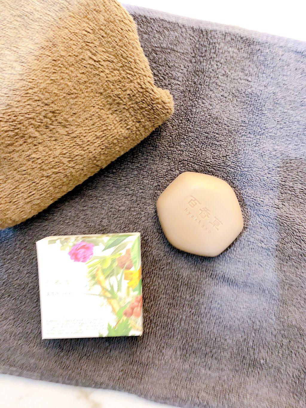 百香草 美肌せっけん/アドム株式会社/洗顔石鹸を使ったクチコミ(9枚目)