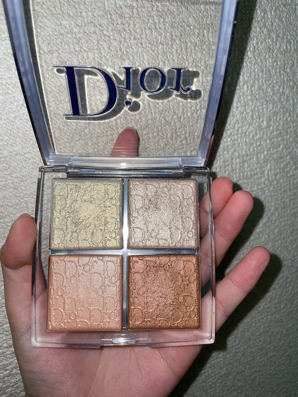 ディオール バックステージ フェイス グロウ パレット/Dior/ハイライトを使ったクチコミ(2枚目)