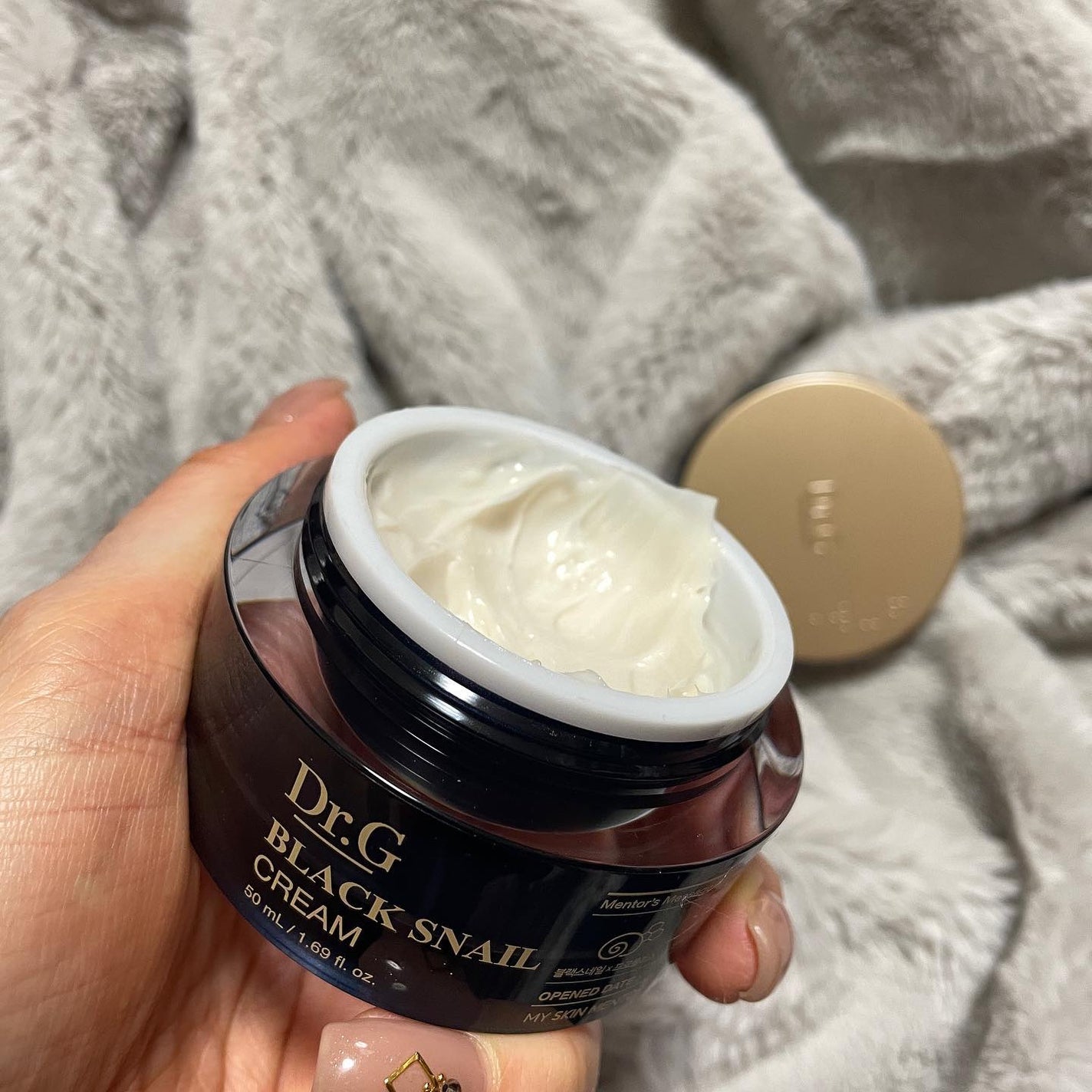 ブラックスネイル クリーム/Dr.G/フェイスクリームを使ったクチコミ(3枚目)