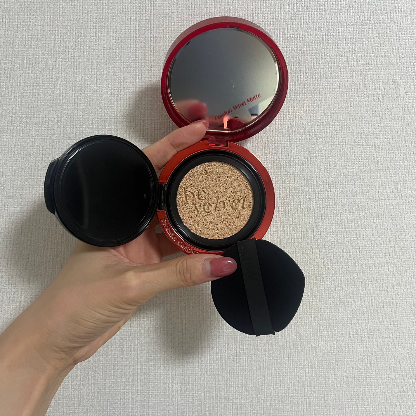 プロテーラービーベルベットカバークッション/espoir/クッションファンデーションを使ったクチコミ(1枚目)