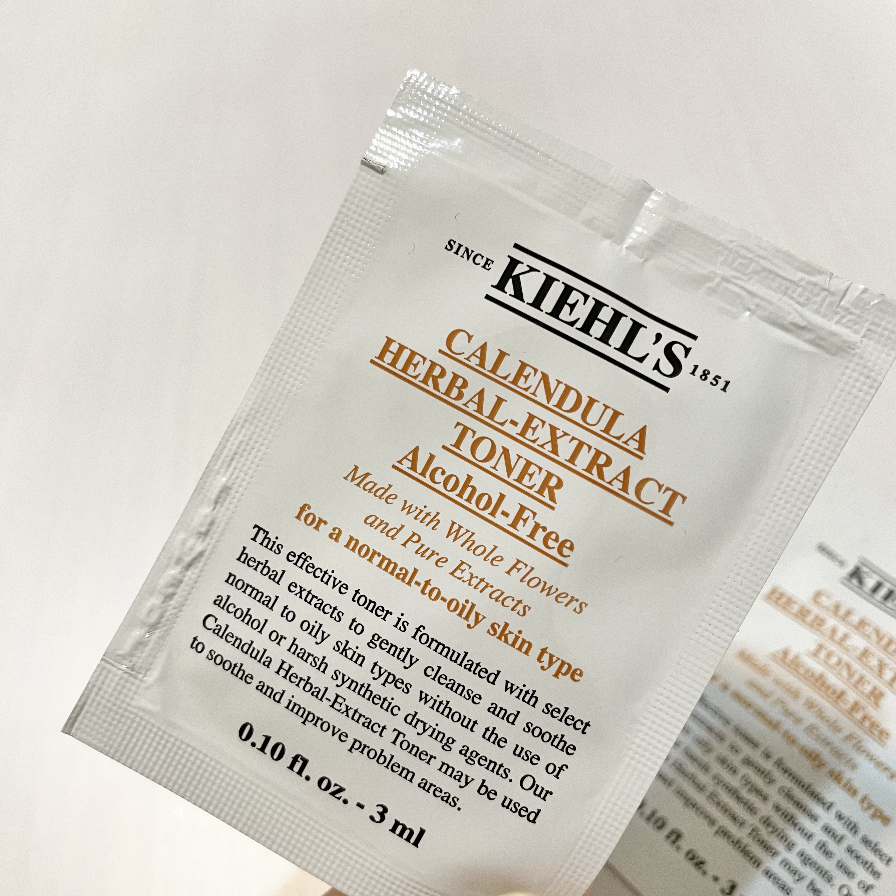 キールズ ハーバル トナー CL アルコールフリー/Kiehl's/化粧水を使ったクチコミ（1枚目）