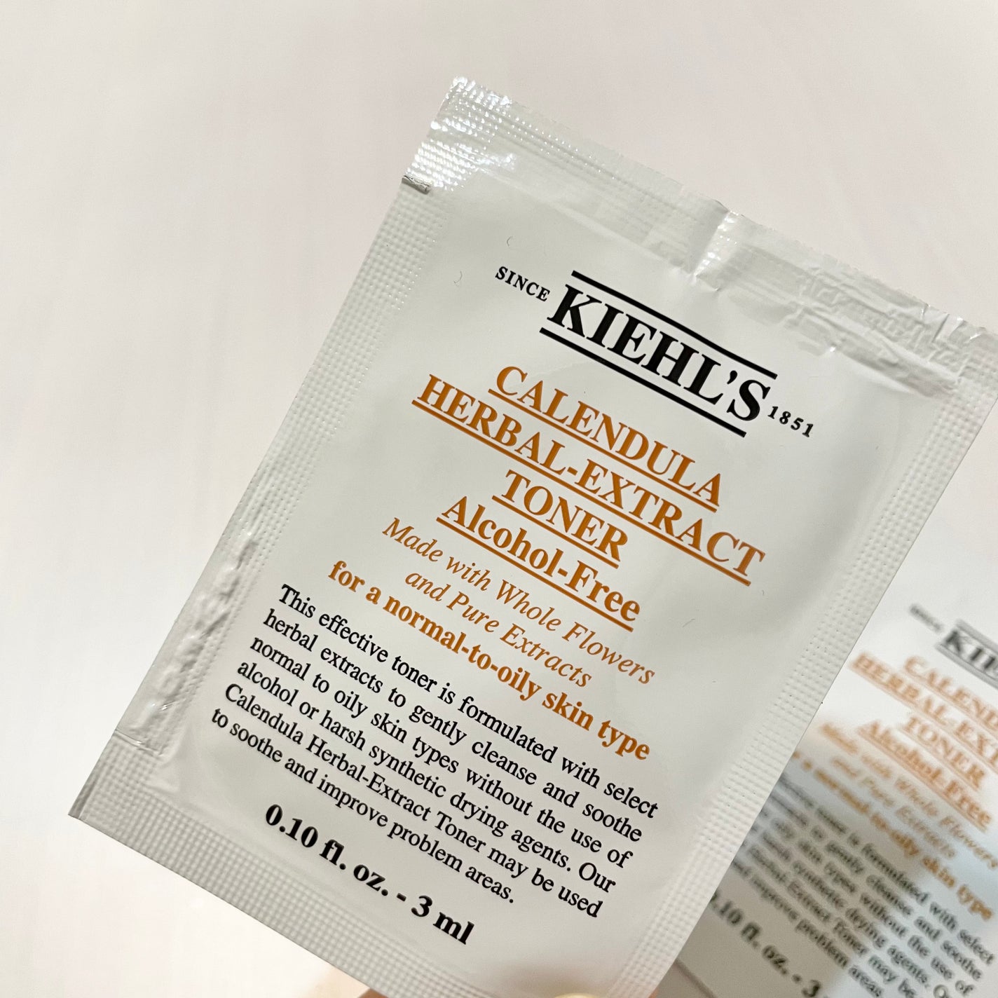 キールズ ハーバル トナー CL アルコールフリー/Kiehl's/化粧水を使ったクチコミ(1枚目)