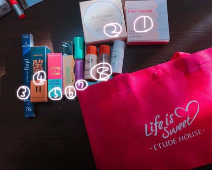 福袋2018/ETUDE/メイクアップキットを使ったクチコミ(2枚目)