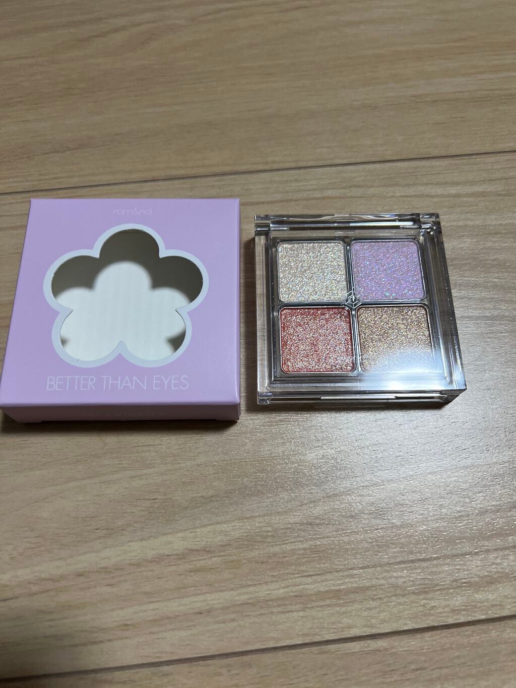 ベターザンアイズ/rom&nd/アイシャドウパレットを使ったクチコミ(2枚目)