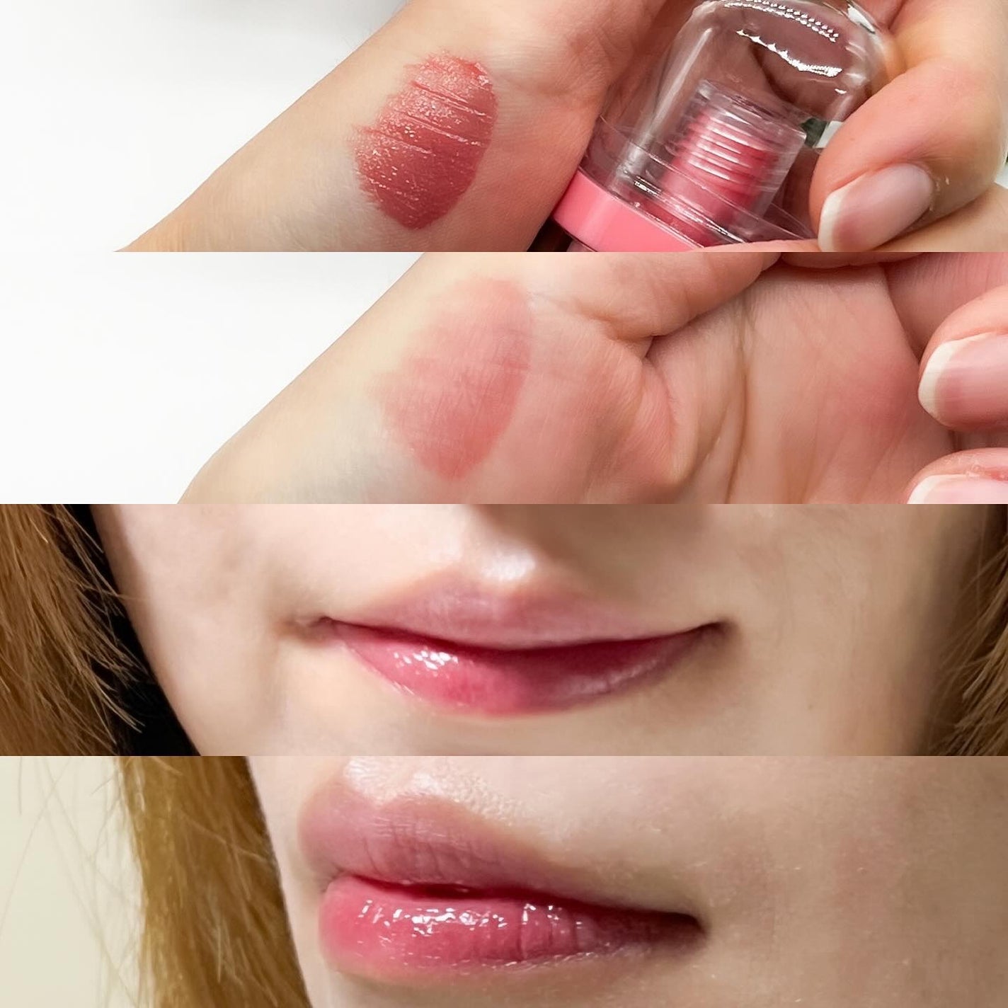 ジェルフィットティント/AMUSE/リップティントを使ったクチコミ(3枚目)