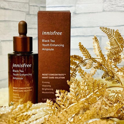 ブラックティー ユース セラム/innisfree/美容液を使ったクチコミ(2枚目)