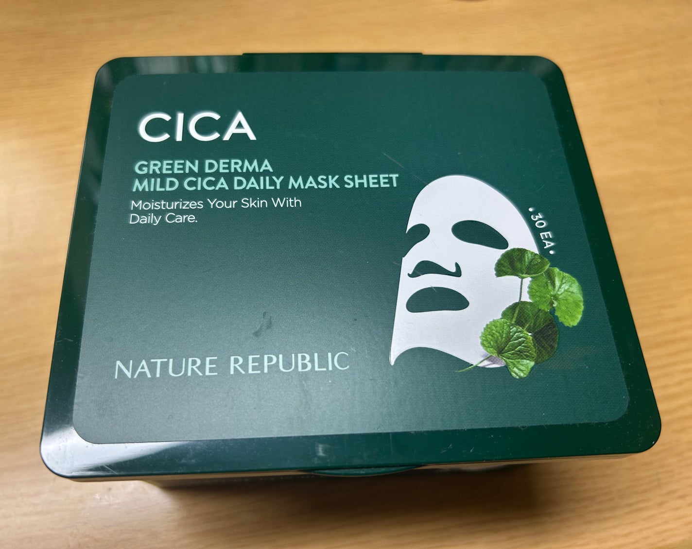 グリーンダーマCICA デイリーシートマスク/ネイチャーリパブリック/シートマスク・パックを使ったクチコミ(1枚目)