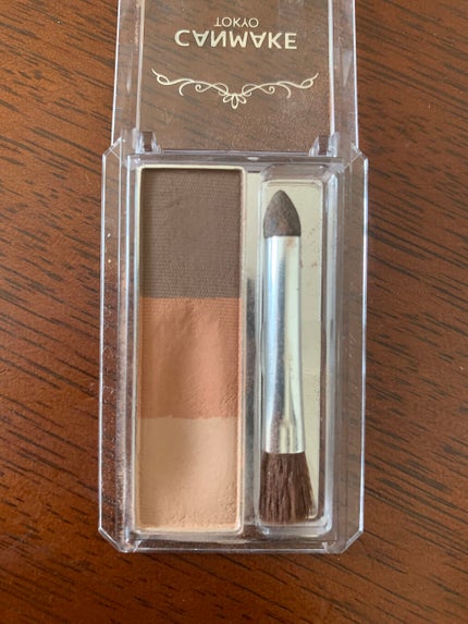 ミックスアイブロウ 08 テラコッタキャメル/キャンメイク/パウダーアイブロウを使ったクチコミ(2枚目)