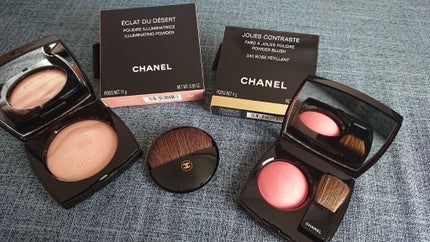 エクラ ドゥ デゼール/CHANEL/プレストパウダーを使ったクチコミ(2枚目)