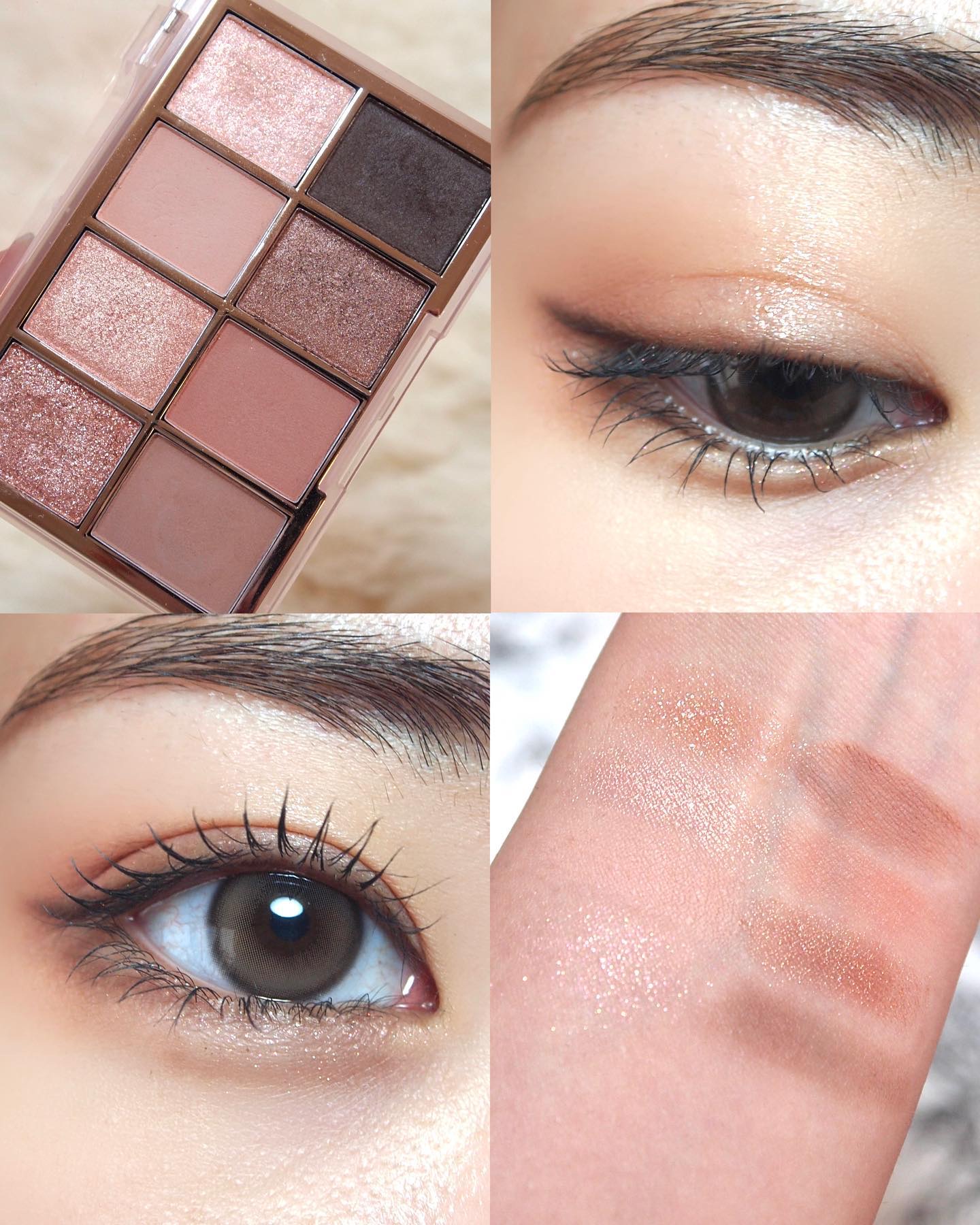 デイリズムアイパレット #Nudie Rose/heimish/アイシャドウパレットを使ったクチコミ（3枚目）