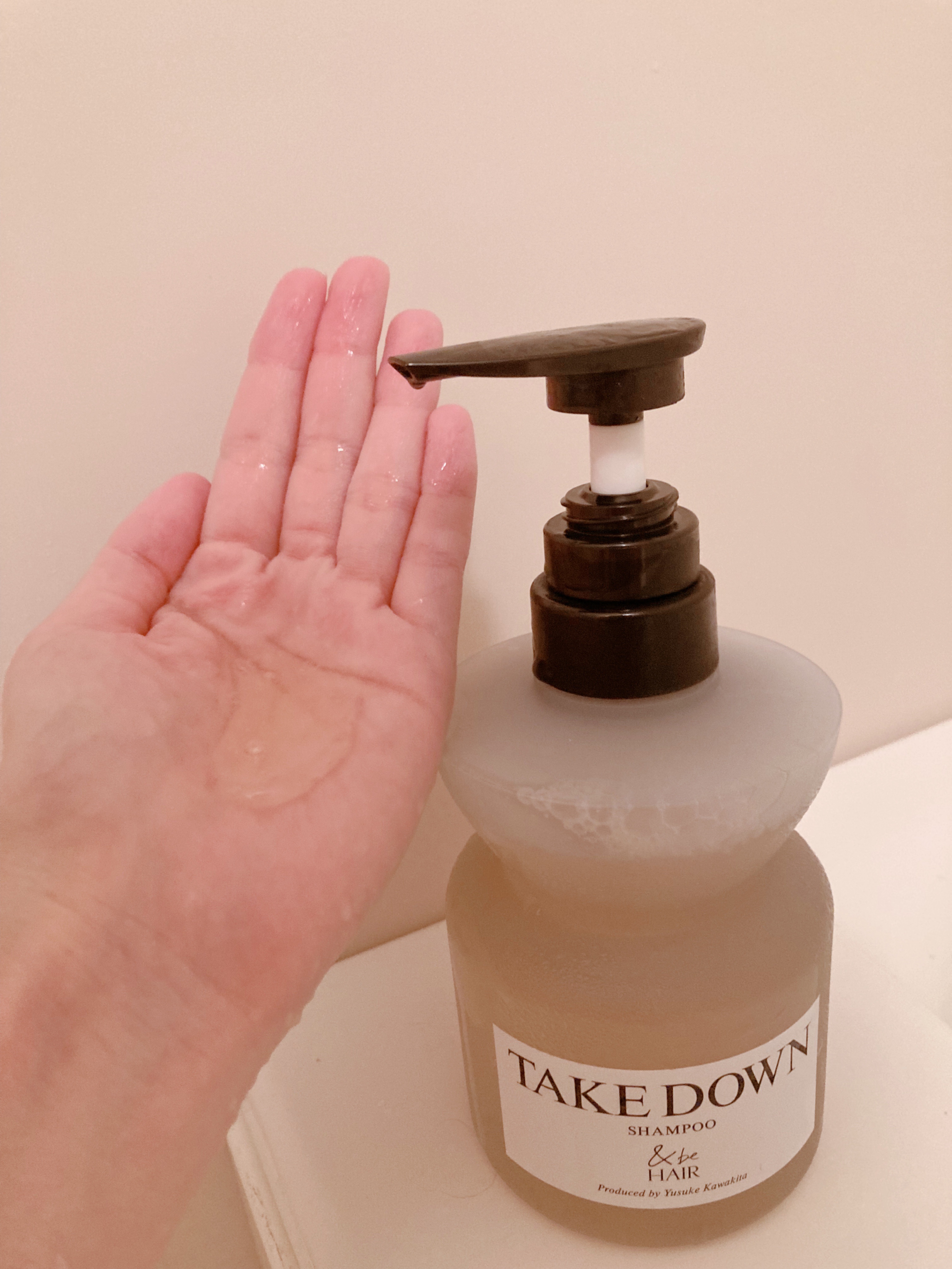 &be テイクダウンシャンプー/&be HAIR/市販シャンプーを使ったクチコミ（2枚目）