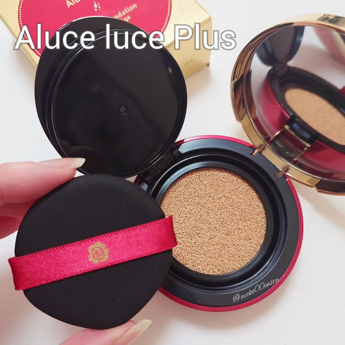 Aluce luce Plus クッションファンデーション/Aluce luce/クッションファンデーションを使ったクチコミ(1枚目)