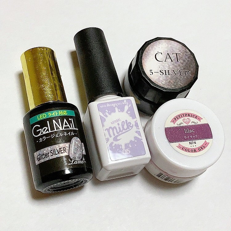 プチプライス  カラージェル/Petit Price/ジェルネイルを使ったクチコミ（2枚目）