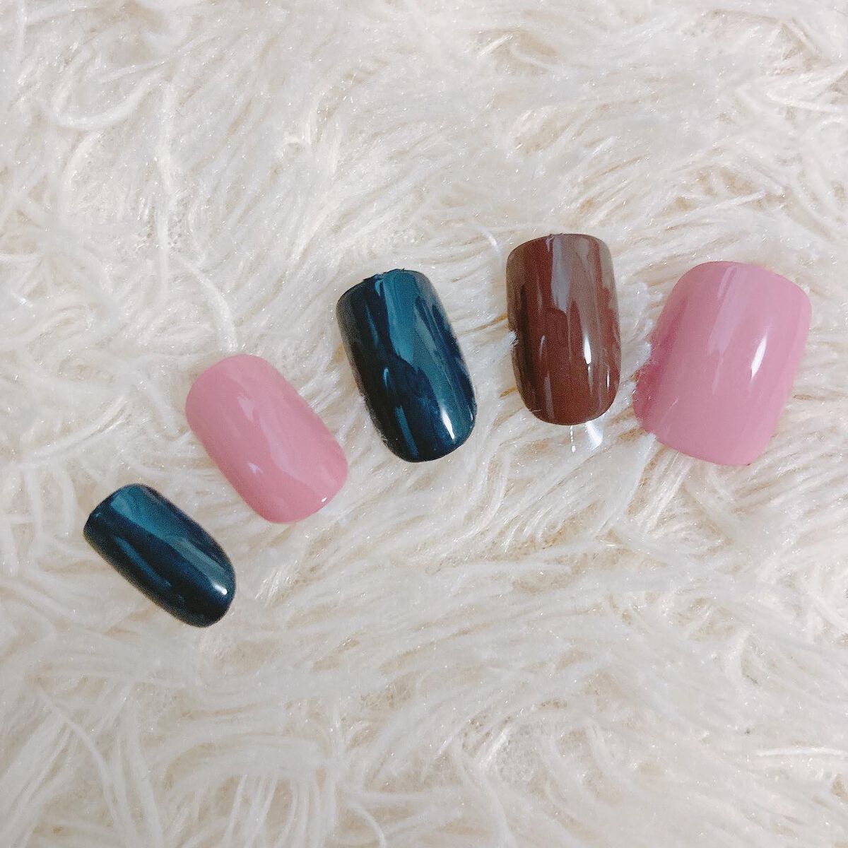 TPUネイルチップ(shape:Regular Square)/Muzmak/ネイルチップ・パーツを使ったクチコミ(5枚目)