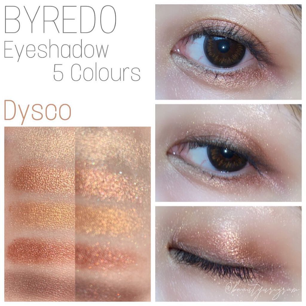 Eyeshadow 5 Colour Compacts/BYREDO/アイシャドウパレットを使ったクチコミ(3枚目)