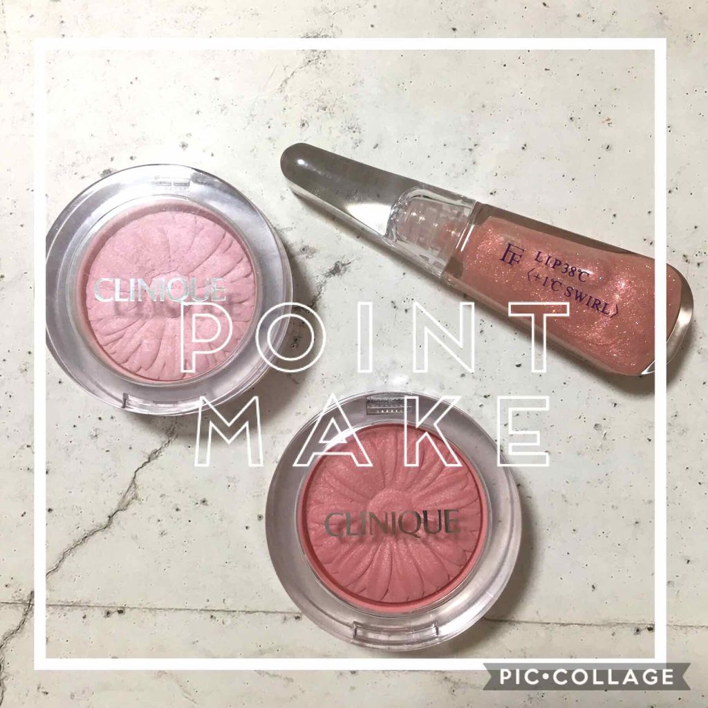 チーク ポップ/CLINIQUE/パウダーチークを使ったクチコミ(2枚目)