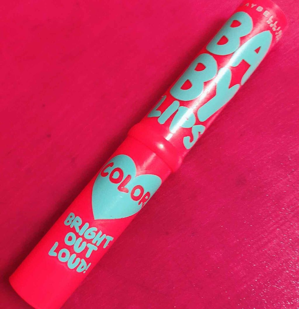 リップクリーム カラー BABY LIPS/MAYBELLINE NEW YORK/リップケアを使ったクチコミ（1枚目）
