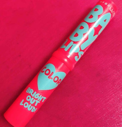 リップクリーム カラー BABY LIPS/MAYBELLINE NEW YORK/リップケアを使ったクチコミ(1枚目)