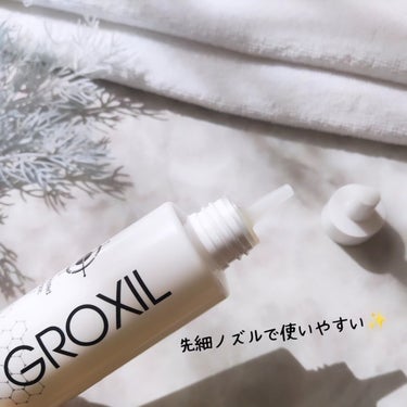 GROXIL（グロキシル） グロキシル ヘアトニックのクチコミ「白髪と薄毛をWケア✨
＼『GROXIL　ヘアトニック』／

頭皮糖化に着目してつくられた
ハイ.....」（3枚目）