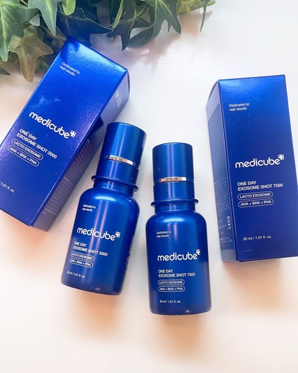 ゼロ1DAYエクソソームショット7500/MEDICUBE/美容液を使ったクチコミ(1枚目)