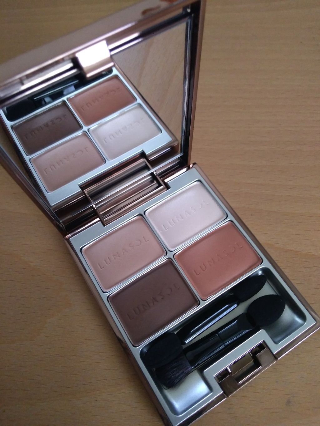 マカロングロウアイズ/LUNASOL/アイシャドウパレットを使ったクチコミ(1枚目)