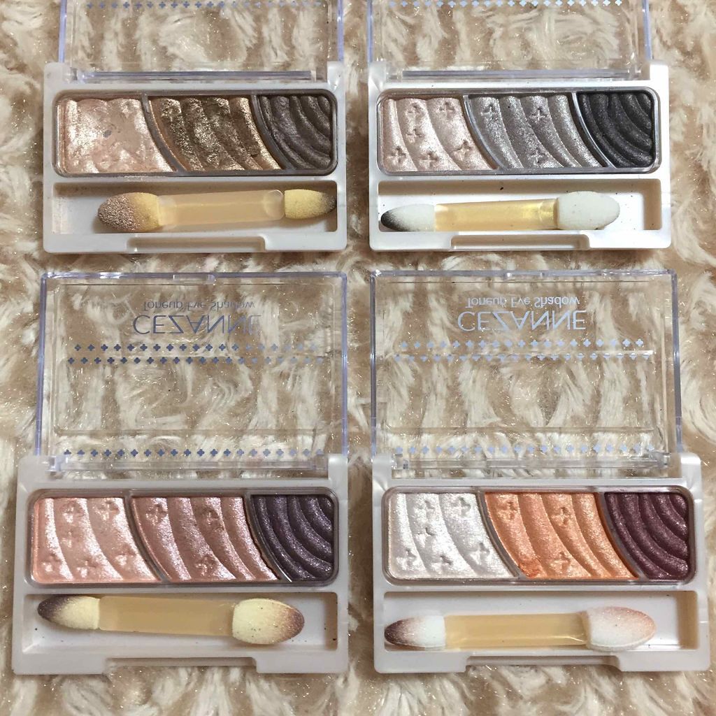 トーンアップアイシャドウ/CEZANNE/アイシャドウパレットを使ったクチコミ(2枚目)